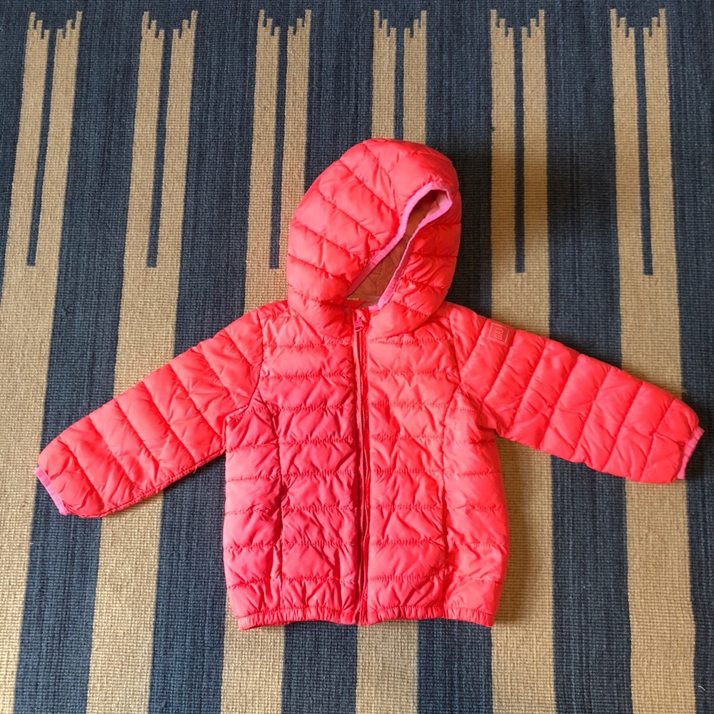 BabyGap Pink Primaloft Lightweight Puffer Jacket